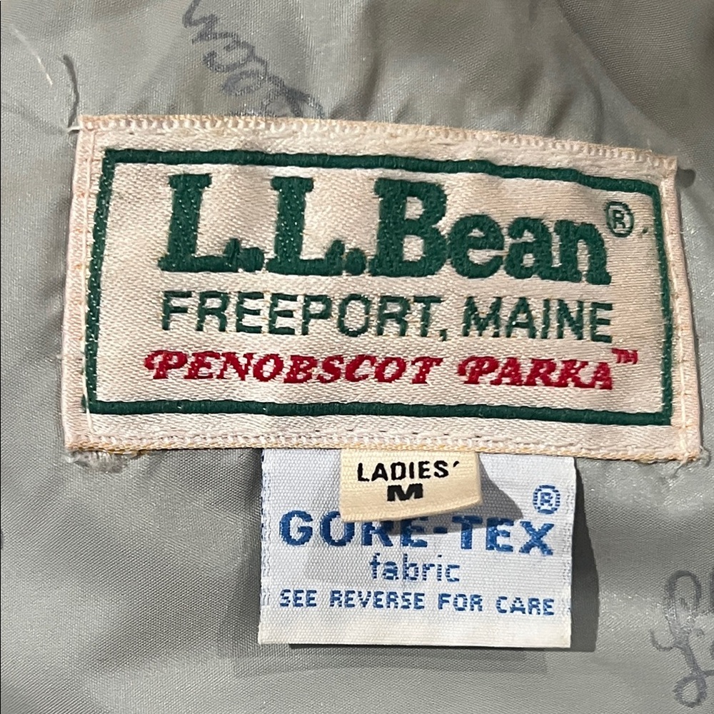 🧥 Vintage LL Bean Penobscot Parka | Women's M | Gore-Tex | EUC - Picture 3 of 16